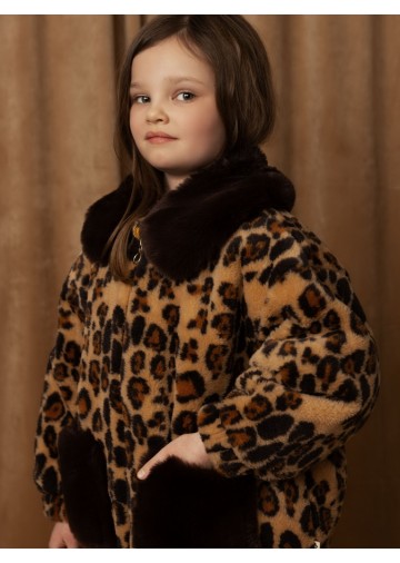 Leopard Faux Fur Jacket