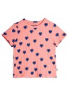 Outlined Hearts AOP SS Tee