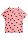 Outlined Hearts AOP SS Tee