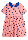 Outlined Hearts AOP SS Dress