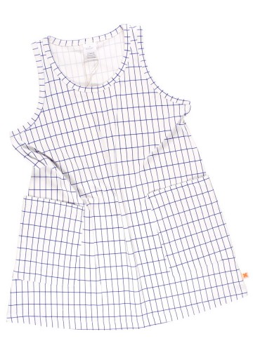 Grid Tank Dress