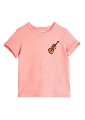 Violin Emb SS Tee