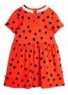 Dots AOP Lace SS Dress