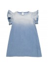 Ruffle Denim Dress