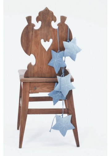 Tatrica Denim Stars Garland